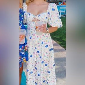For Love and Lemons Floral Maxi Dress